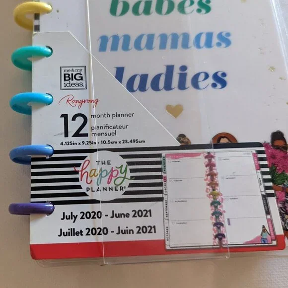 Rare NWT Happy Planner Sisters Girls Women Rong Rong Skinny Classic Outated NWT - Picture 2 of 7